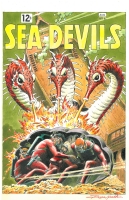 Sea Devils 6 by Russ Heath, Comic Art